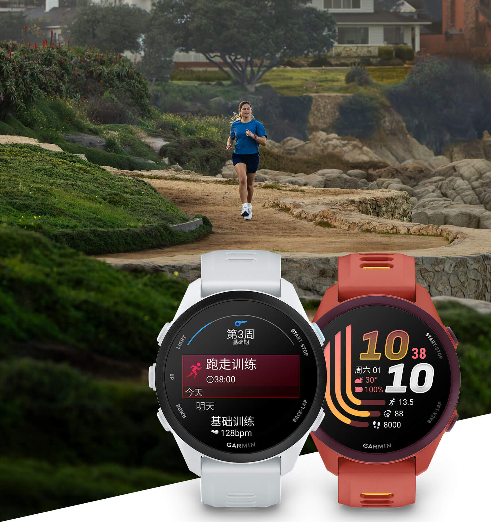 Forerunner 70 & 170 - 智能 GPS 跑步腕表