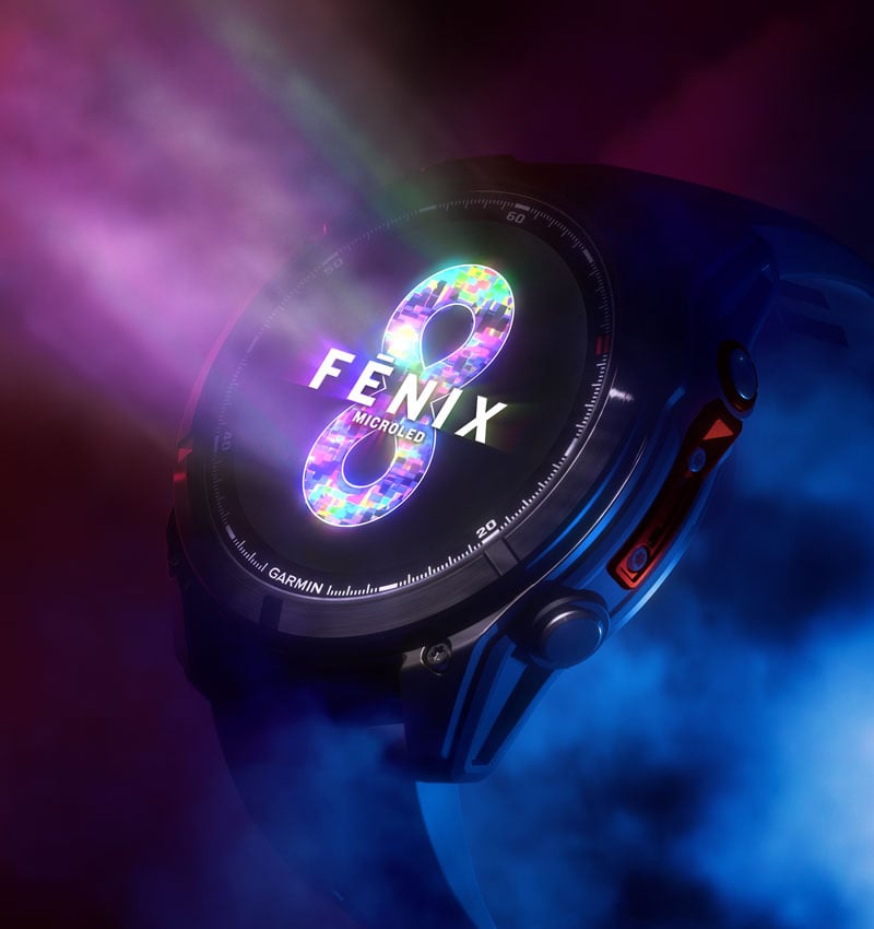 fēnix 8 MicroLED - 全能户外运动腕表