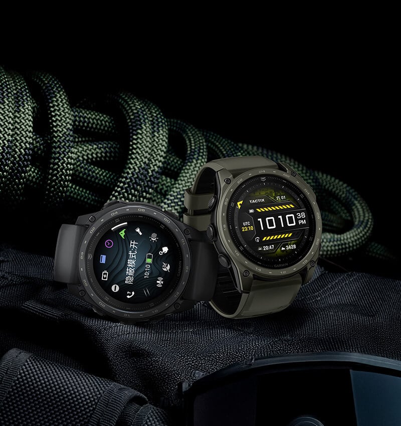 tactix 8 AMOLED Cerakote - 全能战术户外运动腕表