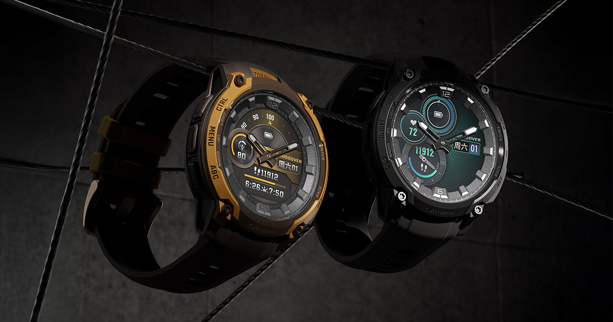 Garmin佳明发布全新指针智能手表“本能·跨界”系列