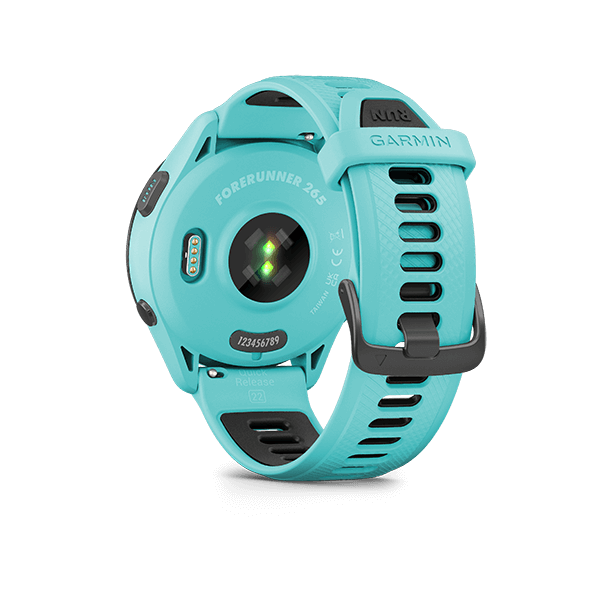 Forerunner 265 专业跑步手表| AMOLED 屏幕| 腕上跑步动态| 穿戴式产品 