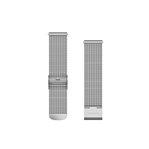 Quick Release 20mm 银色米兰尼斯表带