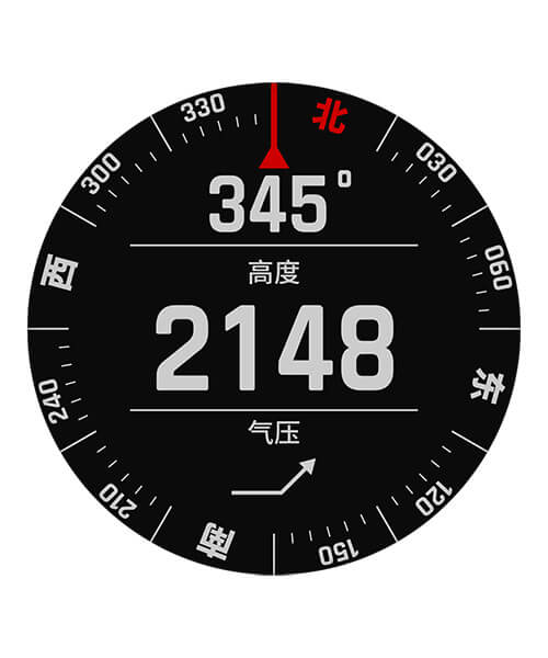 超长续航户外运动手表 - Enduro 2 安夺二代手表界面图