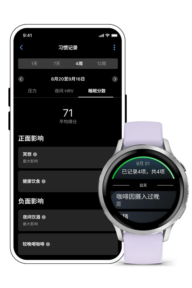 Garmin Venu 4 智能运动健康手表