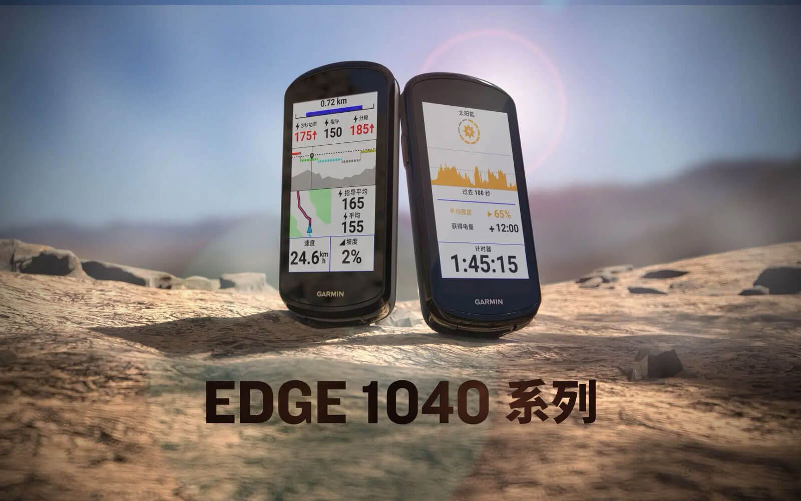 Edge 1040 - 太阳能GPS专业自行车码表