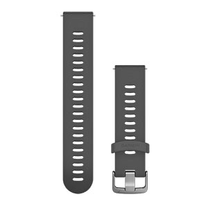 Quick Release 20mm 神秘灰硅胶表带