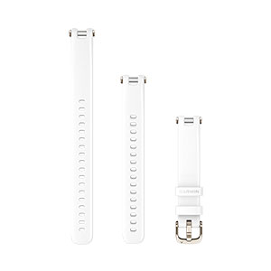 Lily 14mm 白色硅胶表带